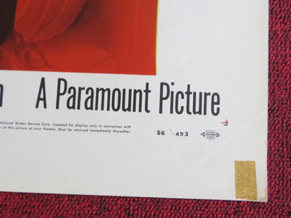 THE SEARCH FOR BRIDEY MURPHY FOLDED US ONE SHEET POSTER TERESA WRIGHT 1956 Rendezvous Cinema Movie posters