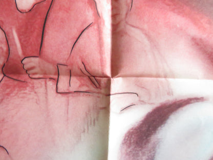 THE SEARCH FOR BRIDEY MURPHY FOLDED US ONE SHEET POSTER TERESA WRIGHT 1956 Rendezvous Cinema Movie posters