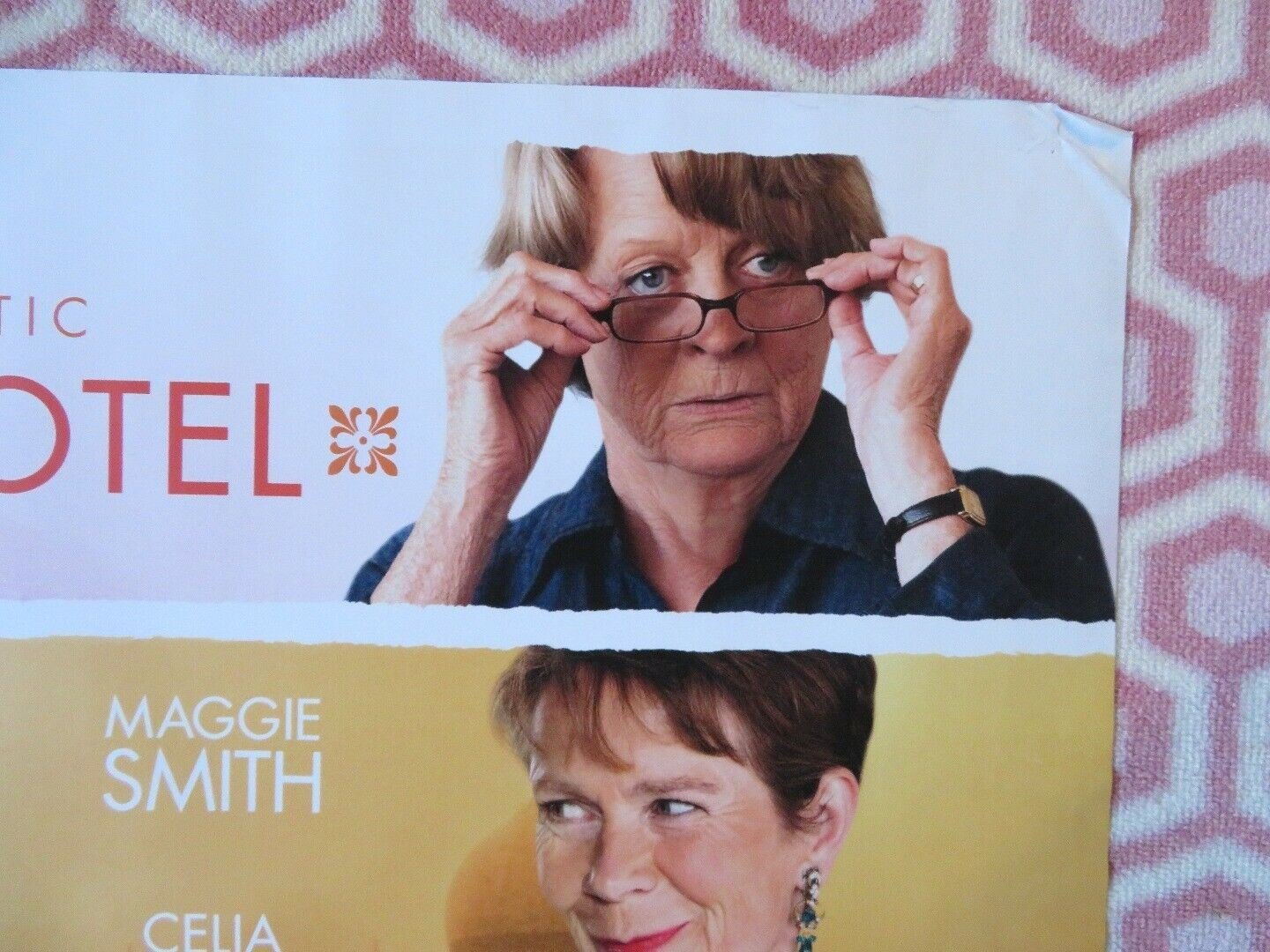 THE SECOND BEST EXOTIC MARIGOLD HOTEL QUAD (30"x 40") ROLLED POSTER JUDI DENCH Movie posters