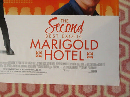 THE SECOND BEST EXOTIC MARIGOLD HOTEL UK ONE SHEET (27"x 41") ROLLED POSTER 2015 Rendezvous Cinema Movie posters