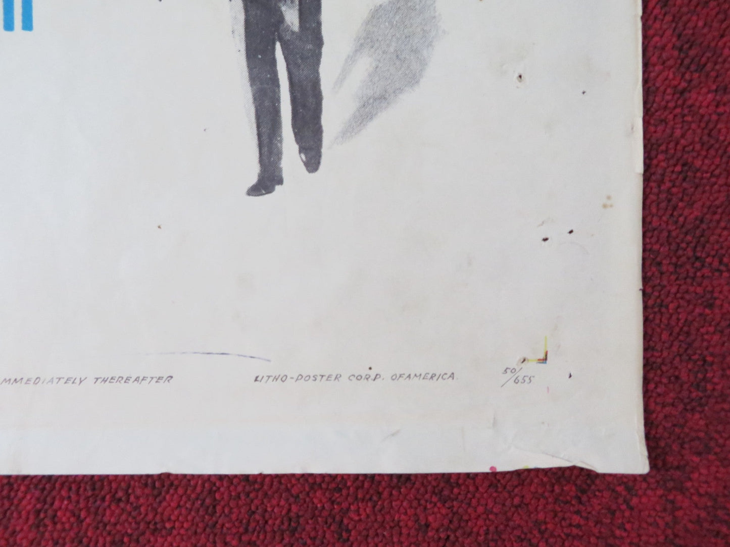 THE SECOND FACE FOLDED US ONE SHEET POSTER ELLA RAINES BRUCE BENNETT 1950 Rendezvous Cinema Movie posters