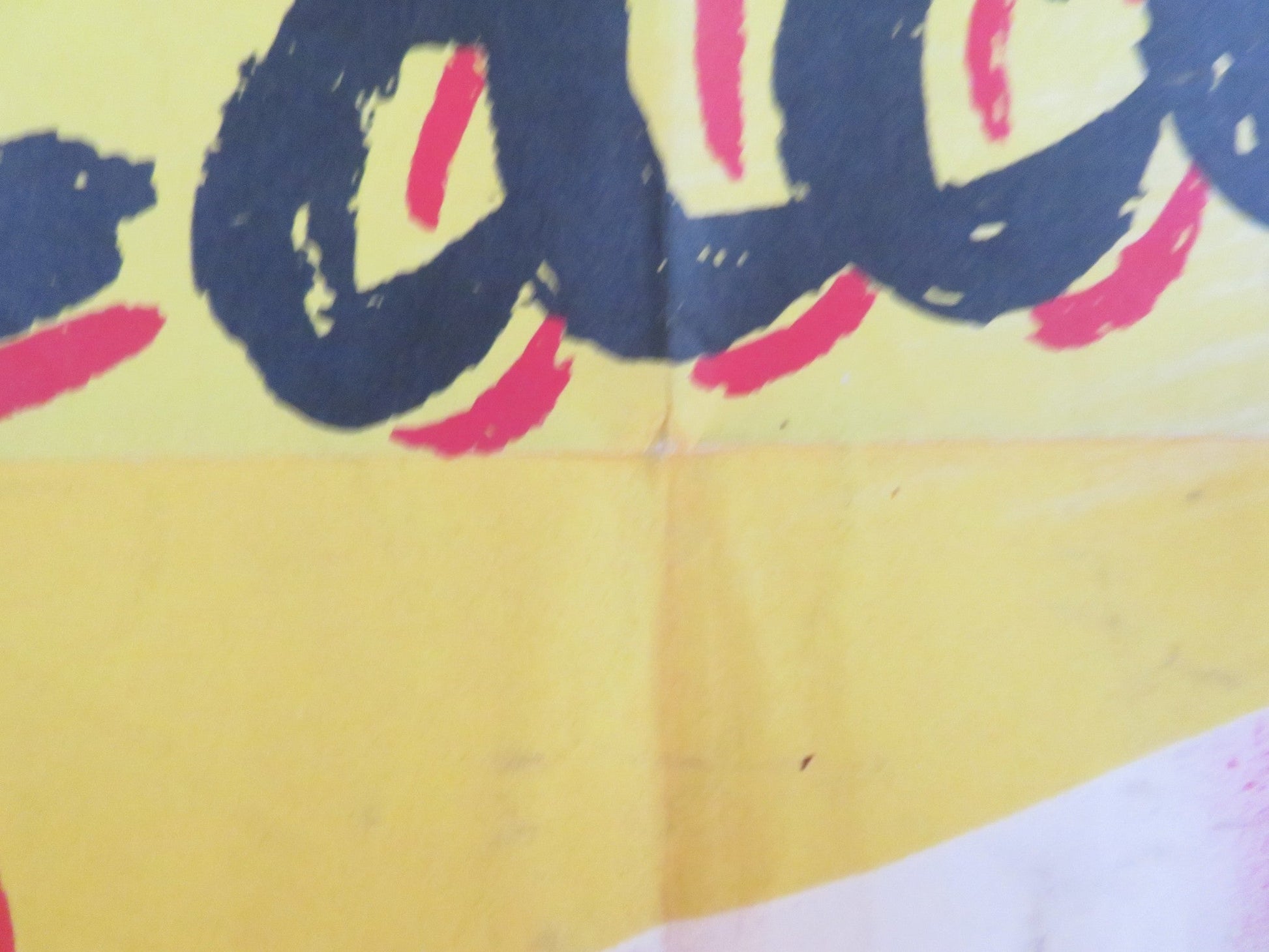 THE SECOND FACE FOLDED US ONE SHEET POSTER ELLA RAINES BRUCE BENNETT 1950 Rendezvous Cinema Movie posters