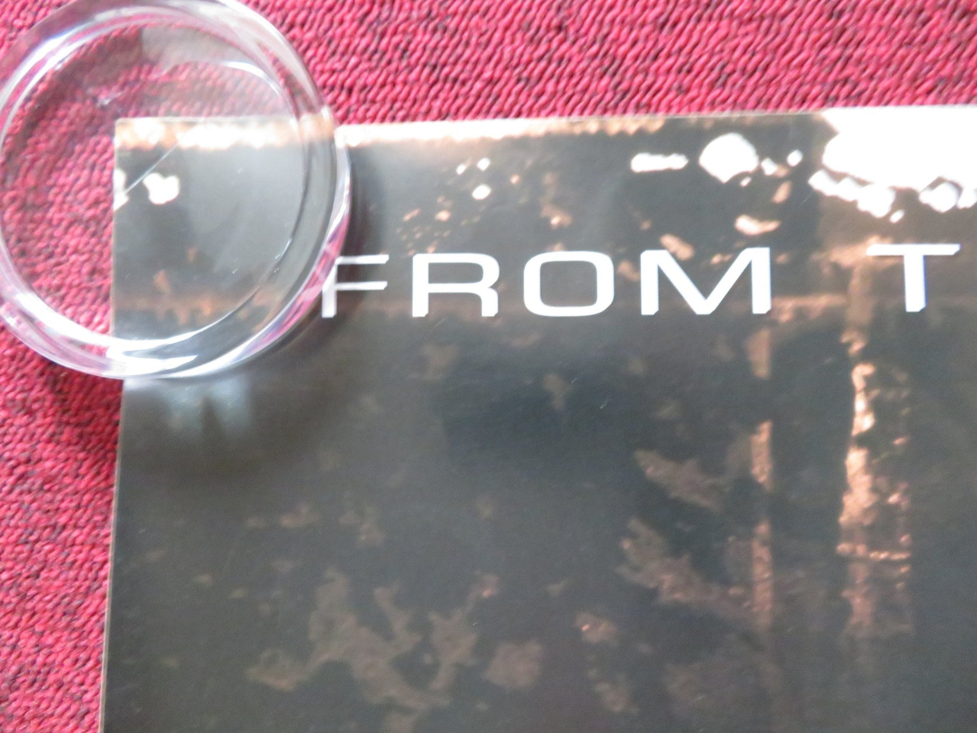 THE SECRET AGENT UK QUAD (30"x 40") ROLLED POSTER BOB HOSKINS ARQUETTE 1996 Rendezvous Cinema Movie posters