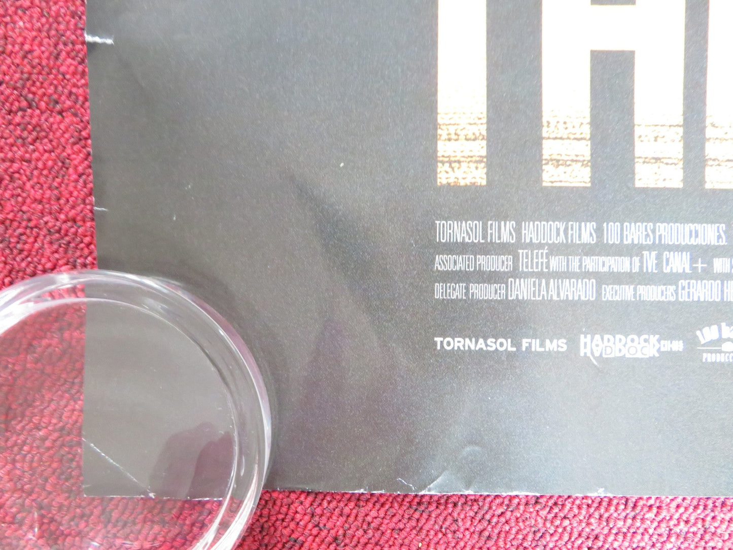 THE SECRET IN THEIR EYES UK QUAD ROLLED POSTER DARIN SOLEDAD VILLAMIL 2009 Rendezvous Cinema Movie posters