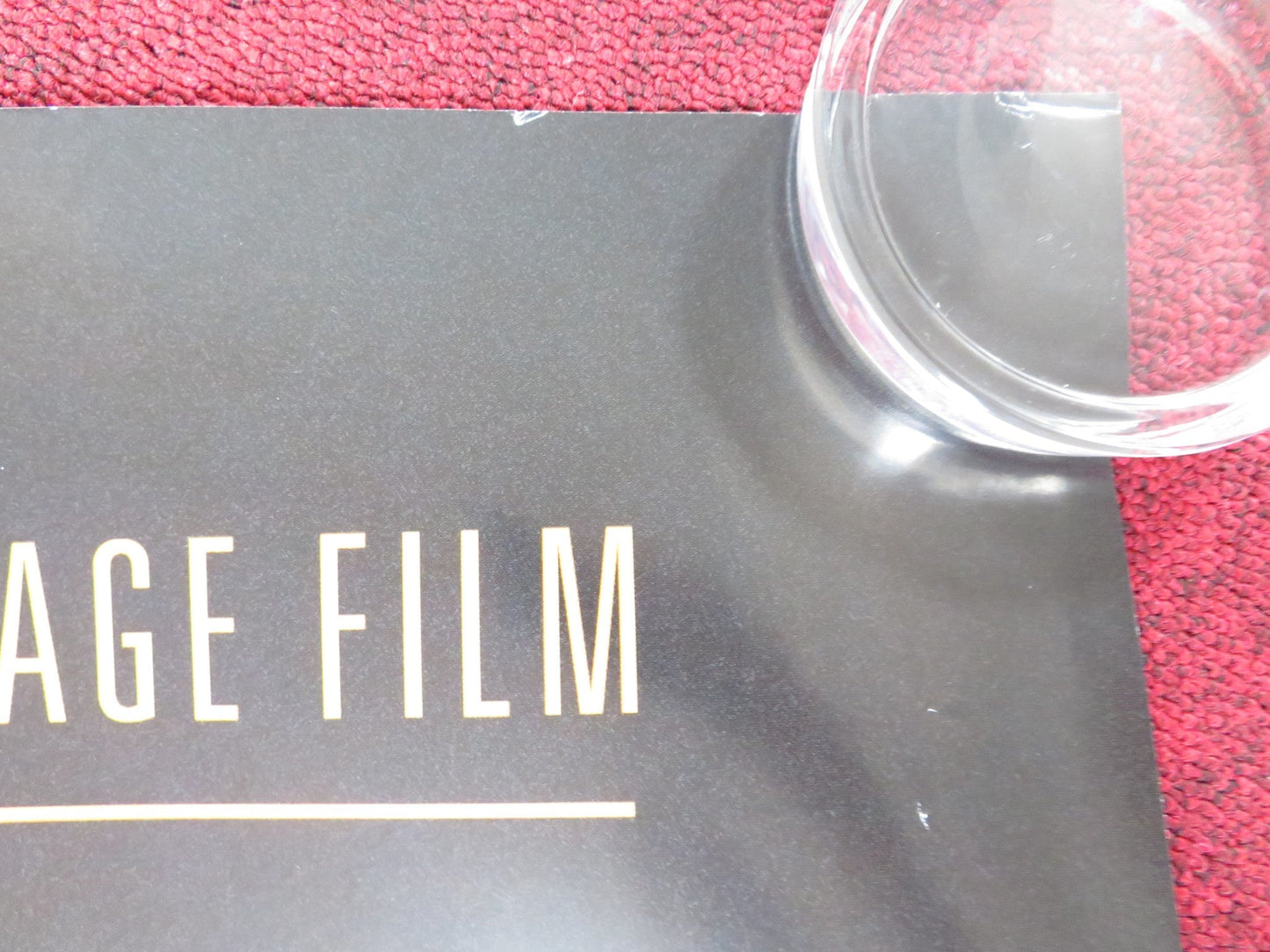 THE SECRET IN THEIR EYES UK QUAD ROLLED POSTER DARIN SOLEDAD VILLAMIL 2009 Rendezvous Cinema Movie posters