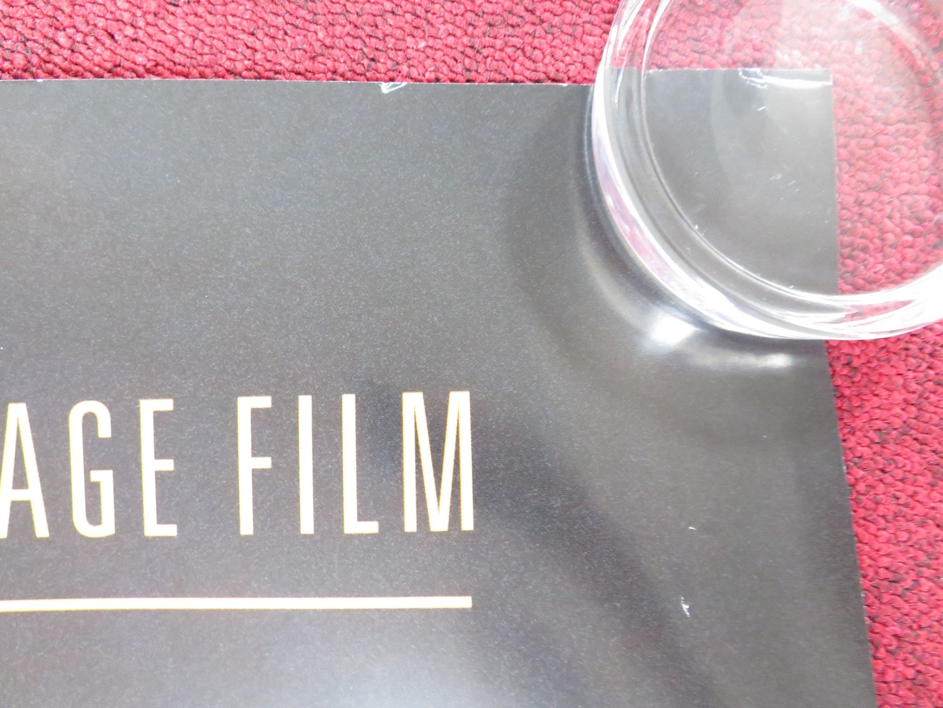 THE SECRET IN THEIR EYES UK QUAD ROLLED POSTER DARIN SOLEDAD VILLAMIL 2009 Rendezvous Cinema Movie posters