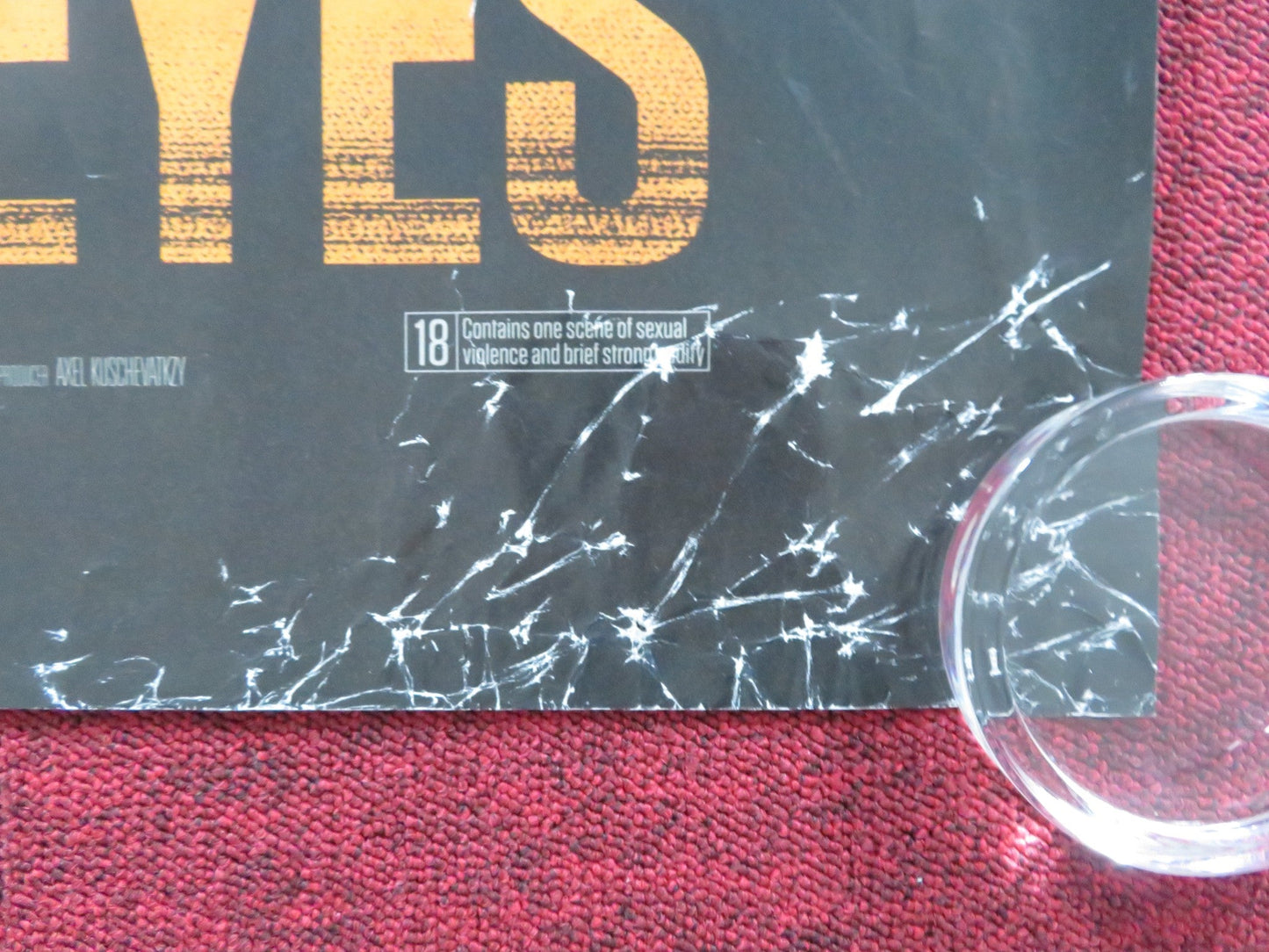 THE SECRET IN THEIR EYES UK QUAD ROLLED POSTER SOLEDAD VILLAMIL DARIN 2009 Rendezvous Cinema Movie posters