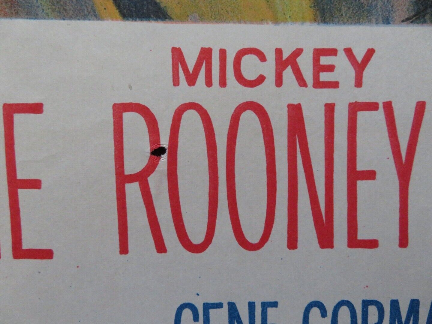 THE SECRET INVASION FOLDED ARGENTINA ONE SHEET POSTER MICKEY ROONEY 1964 Movie posters