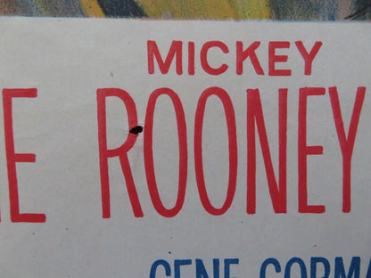 THE SECRET INVASION FOLDED ARGENTINA ONE SHEET POSTER MICKEY ROONEY 1964 Movie posters