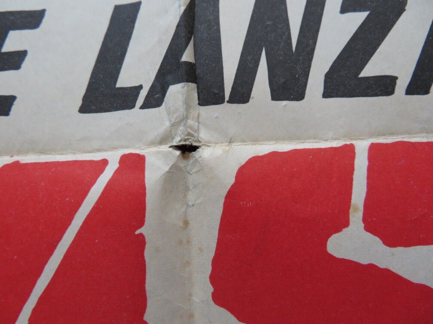 THE SECRET INVASION FOLDED ARGENTINA ONE SHEET POSTER MICKEY ROONEY 1964 Movie posters