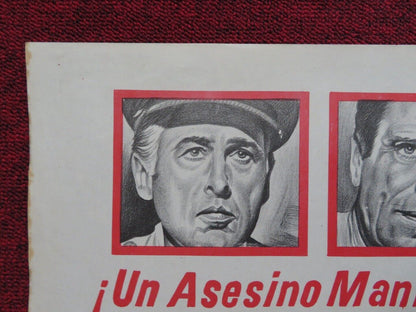 THE SECRET INVASION FOLDED ARGENTINA ONE SHEET POSTER MICKEY ROONEY 1964 Movie posters