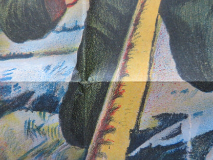 THE SECRET INVASION FOLDED ARGENTINA ONE SHEET POSTER MICKEY ROONEY 1964 Movie posters