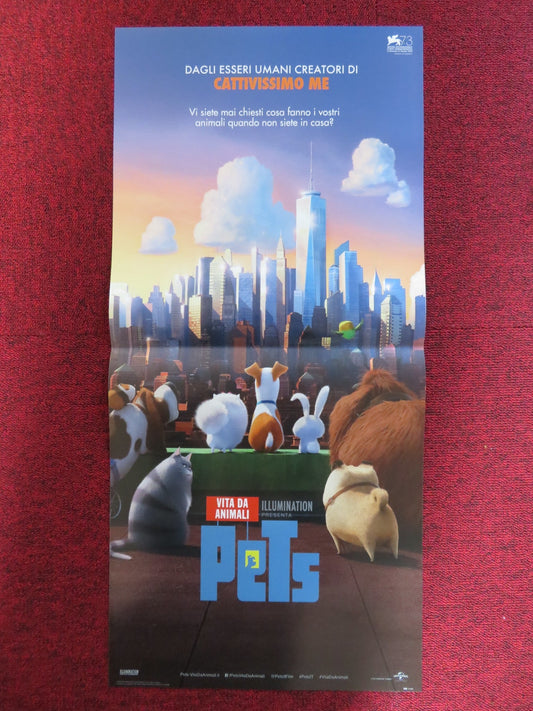 THE SECRET LIFE OF PETS ITALIAN LOCANDINA POSTER SIMON HILL KELSEY PAINTER 2020 Rendezvous Cinema Movie posters