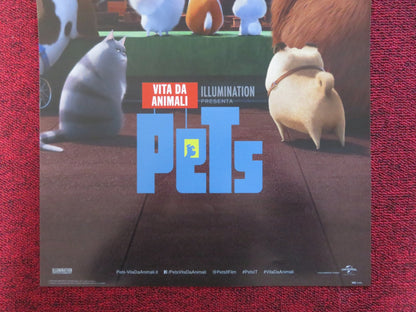 THE SECRET LIFE OF PETS ITALIAN LOCANDINA POSTER SIMON HILL KELSEY PAINTER 2020 Rendezvous Cinema Movie posters