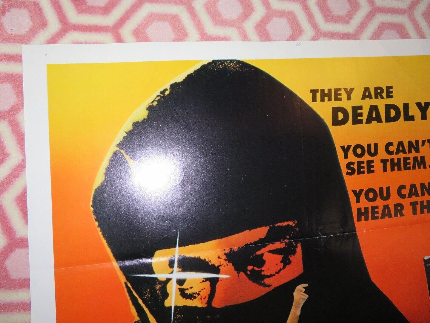 THE SECRET NINJA KUNG FU US ONE SHEET ROLLED POSTER DARGON LEE 1984 Movie posters