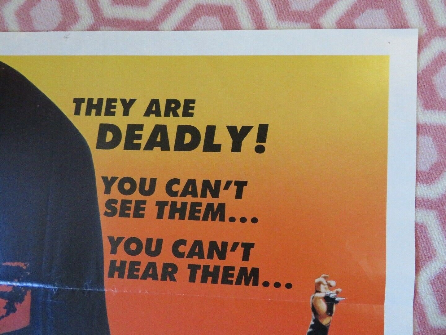 THE SECRET NINJA KUNG FU US ONE SHEET ROLLED POSTER DARGON LEE 1984 Movie posters