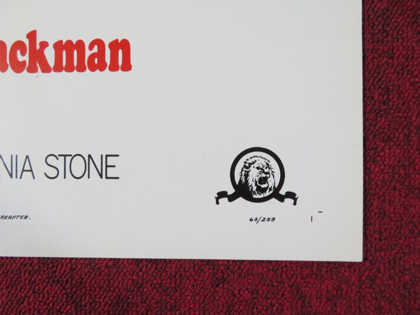 THE SECRET OF MY SUCCESS FOLDED US ONE SHEET POSTER SHIRLEY JONES 1965 Rendezvous Cinema Movie posters