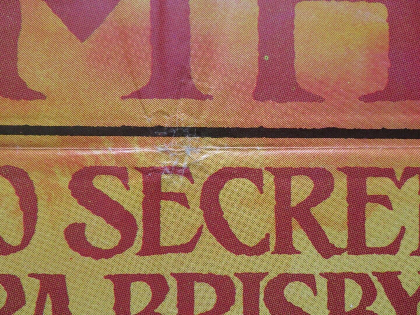 THE SECRET OF NIMH SPANISH ROLLED POSTER DEREK JACOBI ELIZABETH HARTMAN 1982 Movie posters