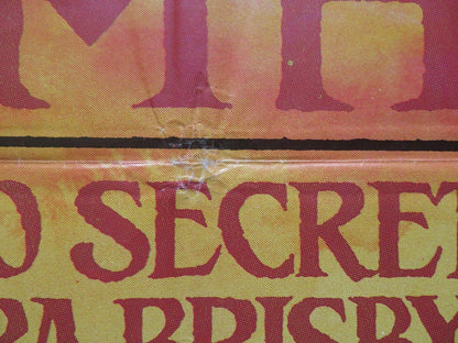 THE SECRET OF NIMH SPANISH ROLLED POSTER DEREK JACOBI ELIZABETH HARTMAN 1982 Movie posters