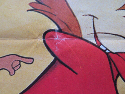 THE SECRET OF NIMH SPANISH ROLLED POSTER DEREK JACOBI ELIZABETH HARTMAN 1982 Movie posters