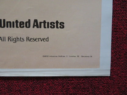 THE SECRET OF NIMH SPANISH ROLLED POSTER DEREK JACOBI ELIZABETH HARTMAN 1982 Movie posters