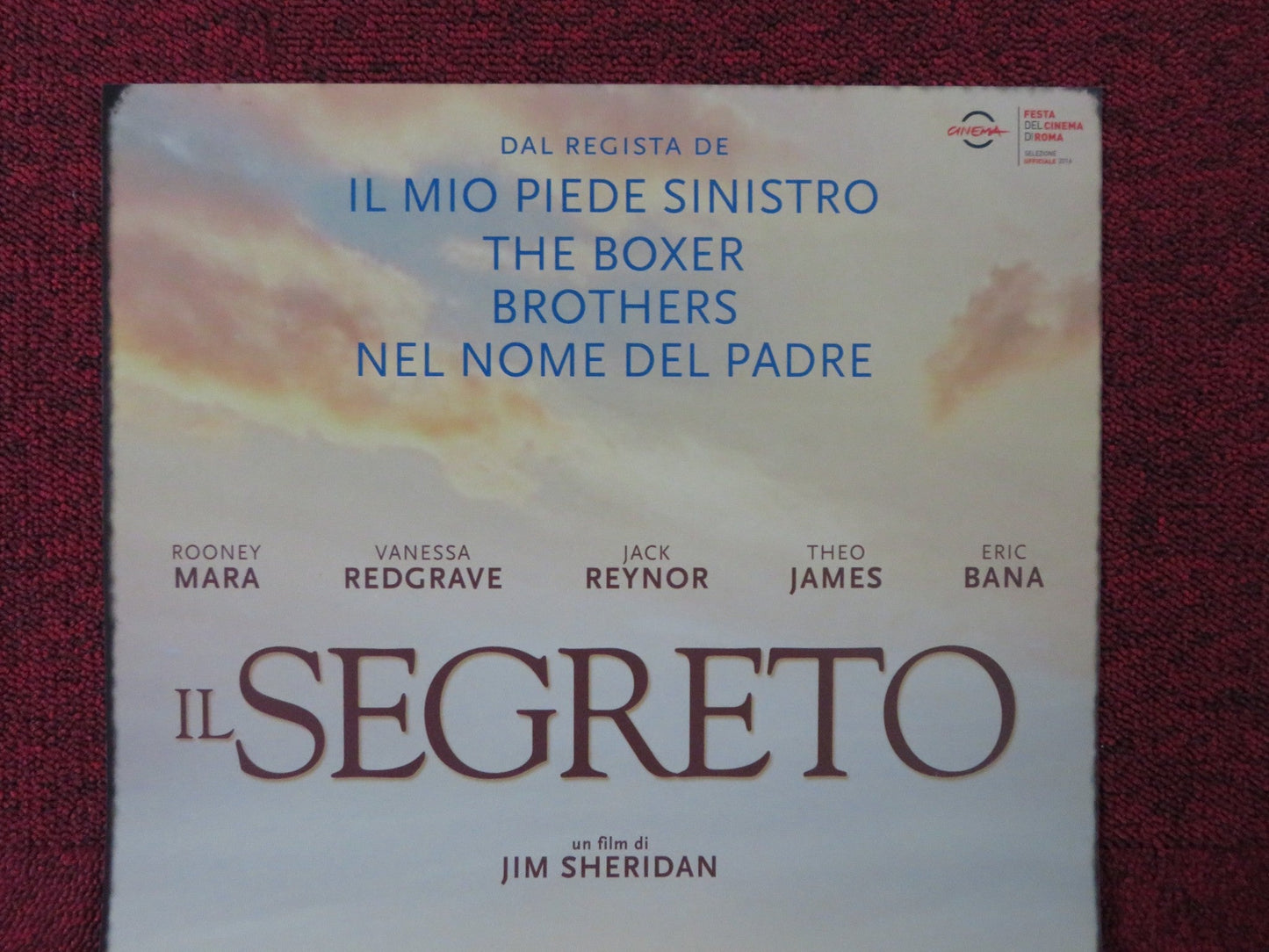 THE SECRET SCRIPTURE ITALIAN LOCANDINA POSTER ROONEY MARA VANESSA REDGRAVE 2016 Rendezvous Cinema Movie posters