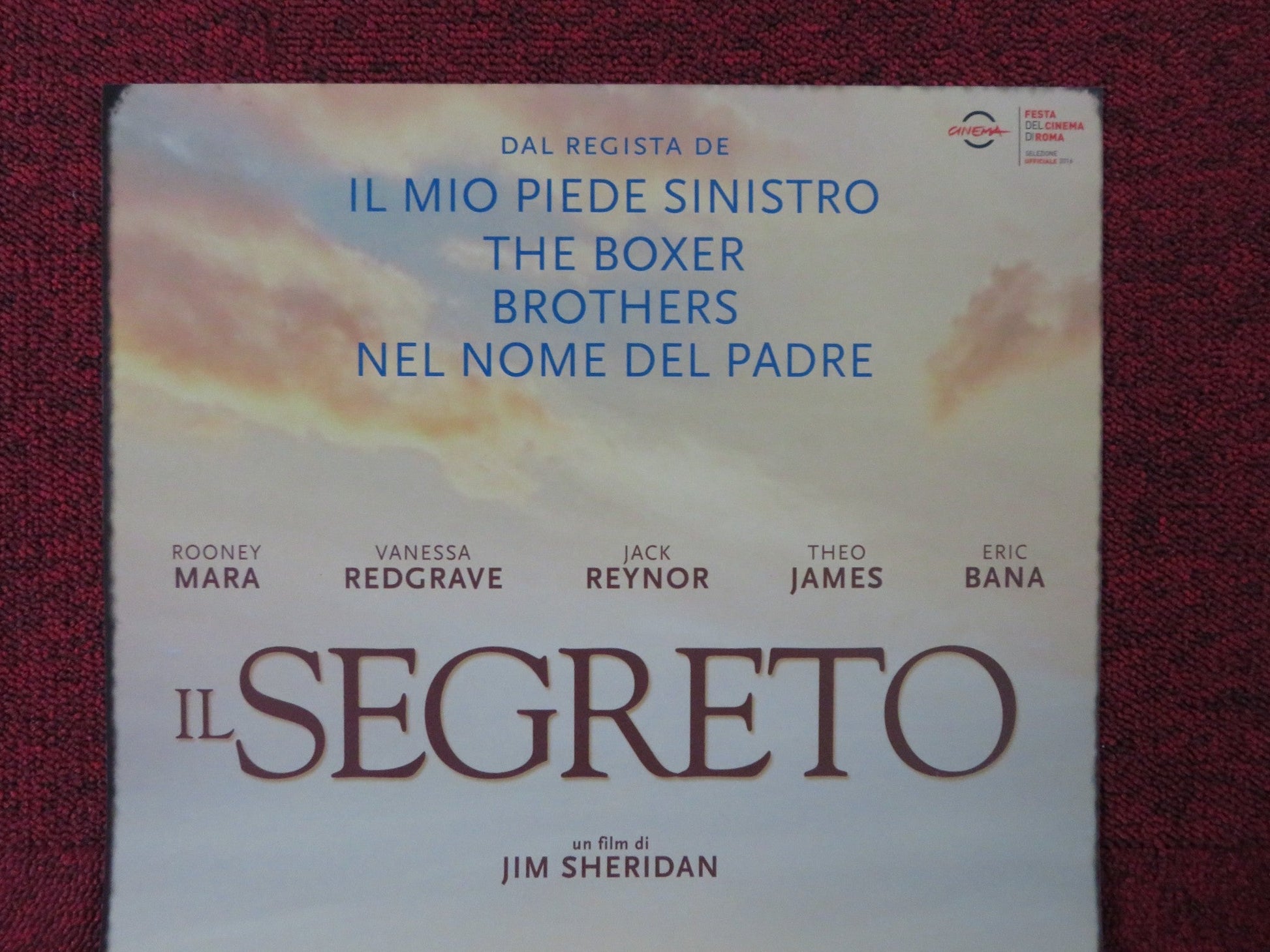 THE SECRET SCRIPTURE ITALIAN LOCANDINA POSTER ROONEY MARA VANESSA REDGRAVE 2016 Rendezvous Cinema Movie posters