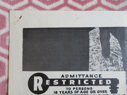 THE SEDUCERS US ONE SHEET POSTER NUELLA DIERKING MARK SAEGERS 1962 - Rendezvous Cinema