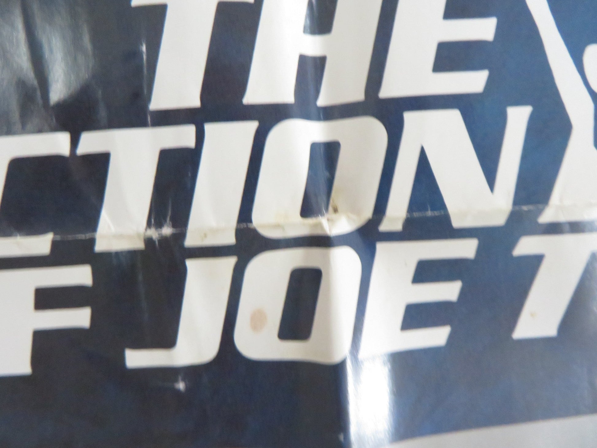 THE SEDUCTION OF JOE TYNAN FOLDED US ONE SHEET POSTER ALAN ALDA M. STREEP 1979 Rendezvous Cinema Movie posters