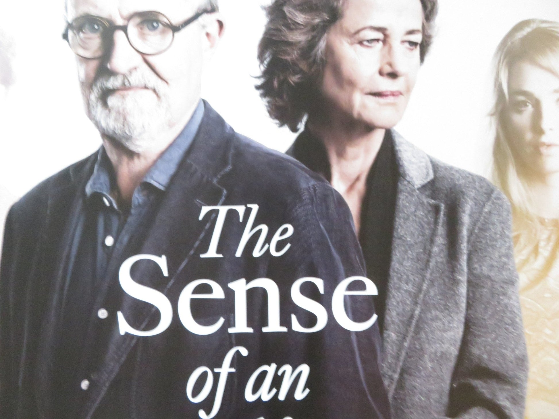 THE SENSE OF AN ENDING - B UK QUAD ROLLED POSTER JIM BROADBENT C. RAMPLING 2017 Rendezvous Cinema Movie posters