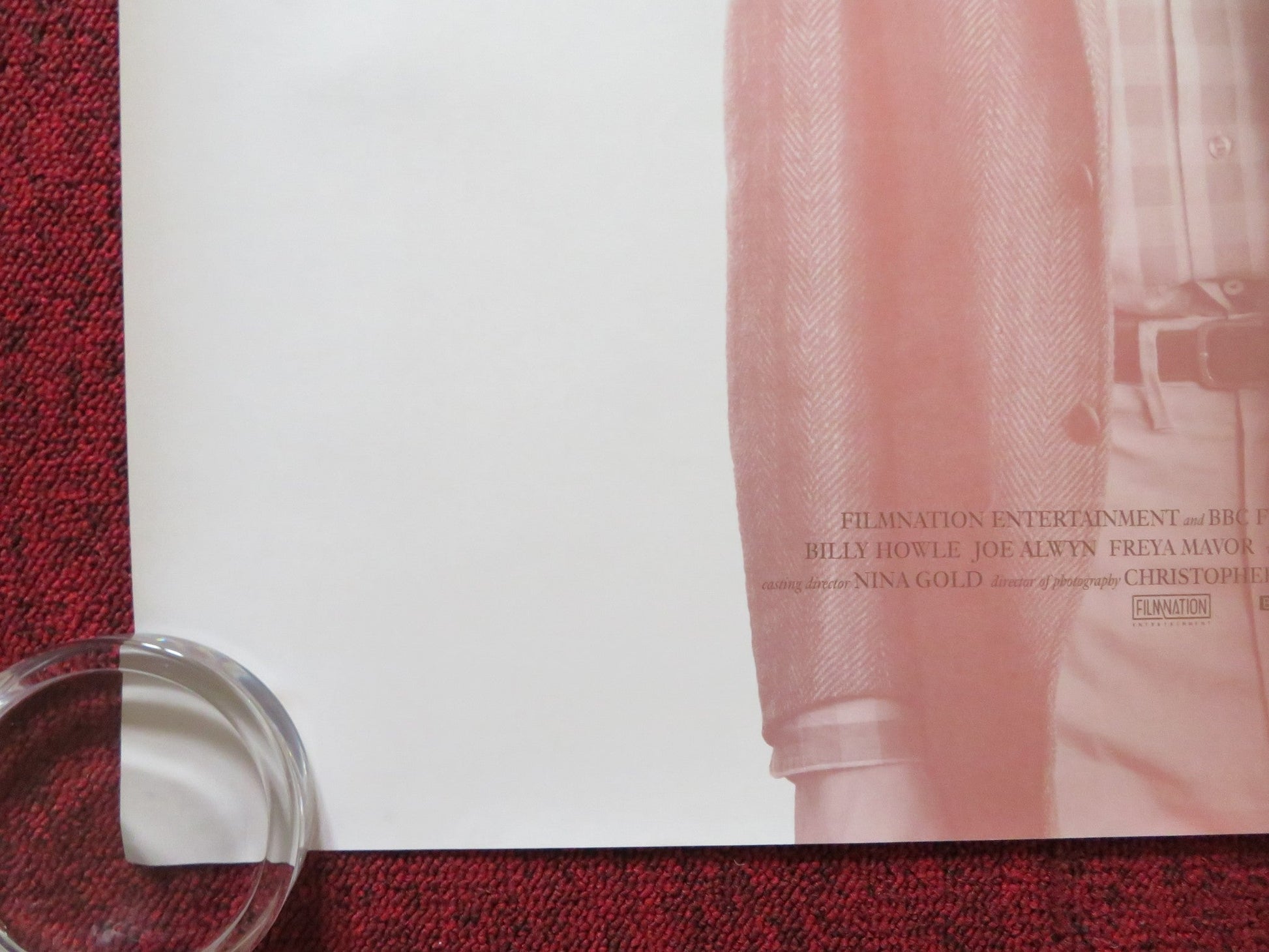 THE SENSE OF AN ENDING - B UK QUAD ROLLED POSTER JIM BROADBENT C. RAMPLING 2017 Rendezvous Cinema Movie posters