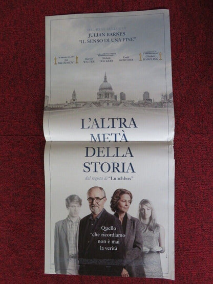 THE SENSE OF AN ENDING ITALIAN LOCANDINA (27"x13") POSTER JIM BROADBENT '17 - Rendezvous Cinema
