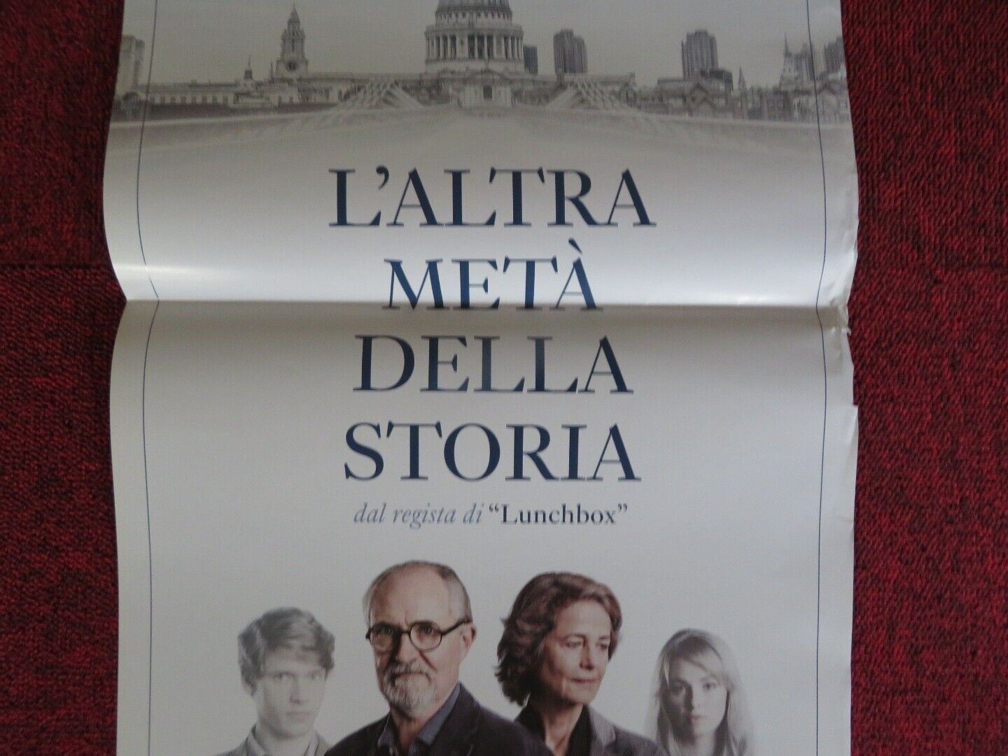 THE SENSE OF AN ENDING ITALIAN LOCANDINA (27"x13") POSTER JIM BROADBENT '17 - Rendezvous Cinema