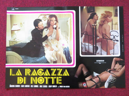 THE SENSUOUS THREE - D ITALIAN FOTOBUSTA POSTER MASCHA RABBEN GABI LARIFARI 1972 Rendezvous Cinema Movie posters