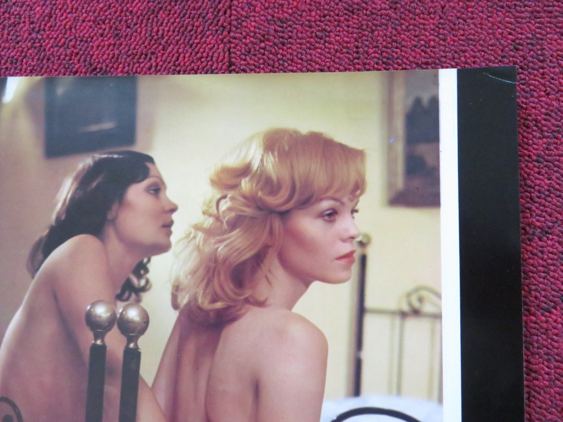 THE SENSUOUS THREE - D ITALIAN FOTOBUSTA POSTER MASCHA RABBEN GABI LARIFARI 1972 Rendezvous Cinema Movie posters