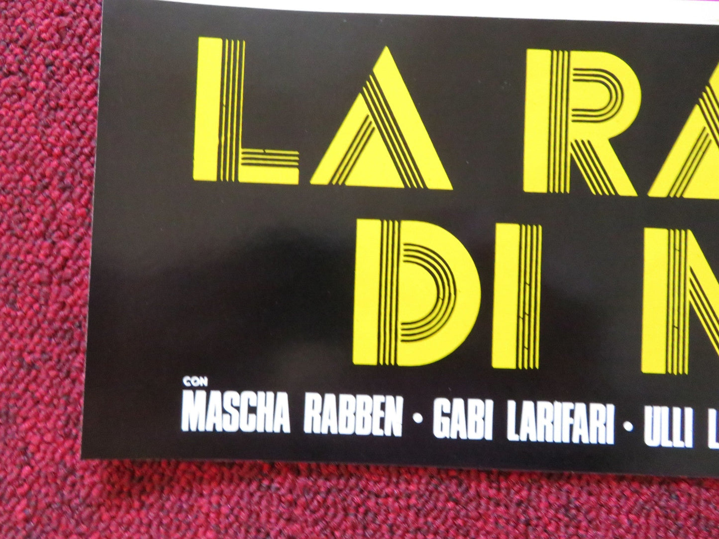 THE SENSUOUS THREE - H ITALIAN FOTOBUSTA POSTER MASCHA RABBEN GABI LARIFARI 1972 Rendezvous Cinema Movie posters