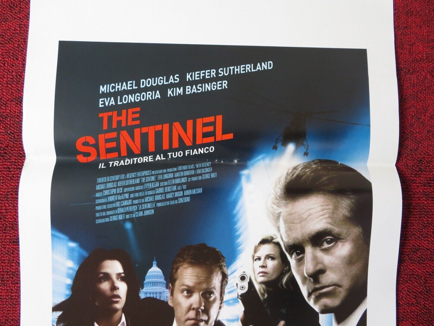 THE SENTINAL ITALIAN LOCANDINA (27.5"x13") POSTER MICHAEL PALIN CONNIE BOOTH '06 Movie posters