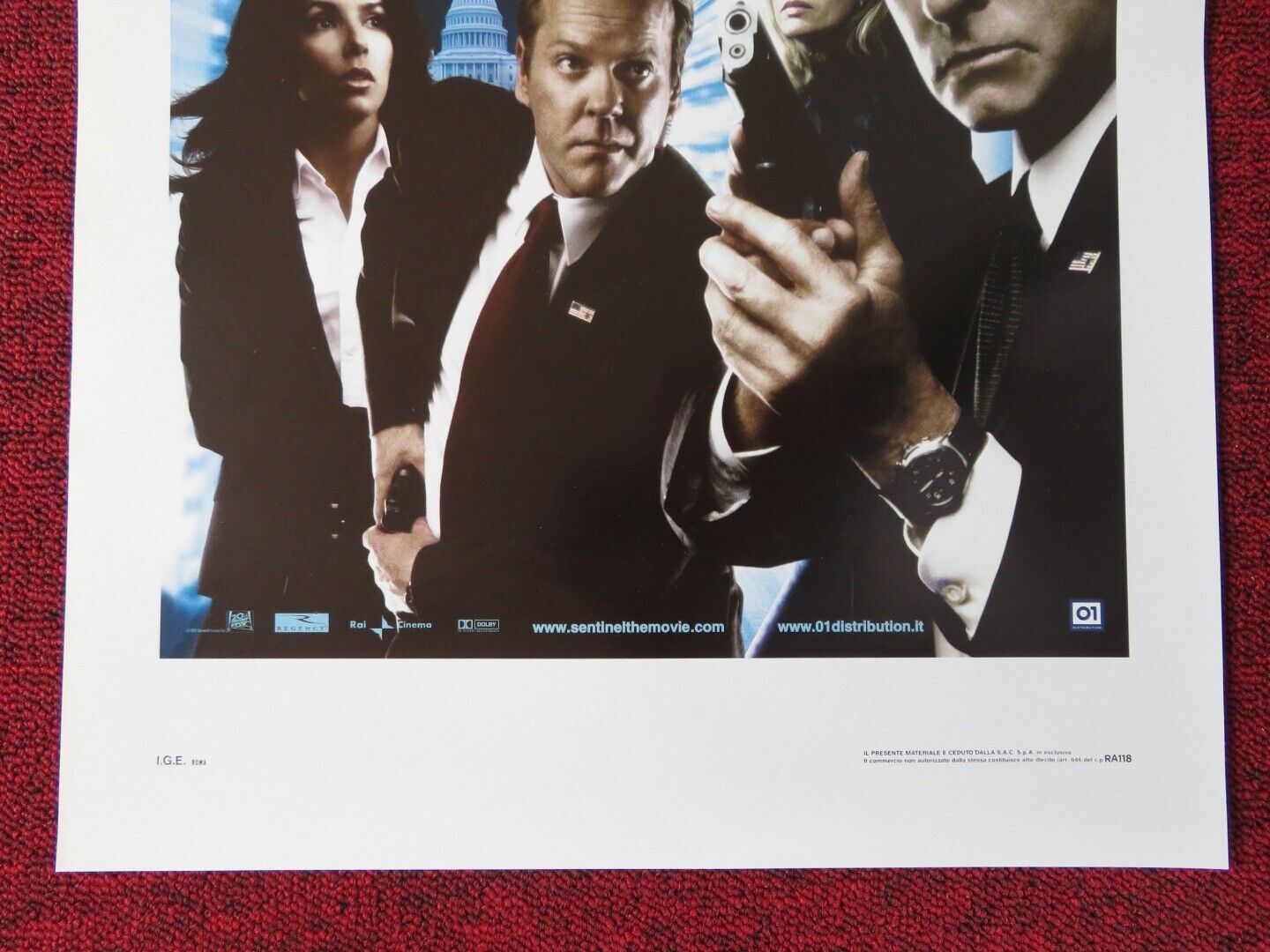 THE SENTINAL ITALIAN LOCANDINA (27.5"x13") POSTER MICHAEL PALIN CONNIE BOOTH '06 Movie posters