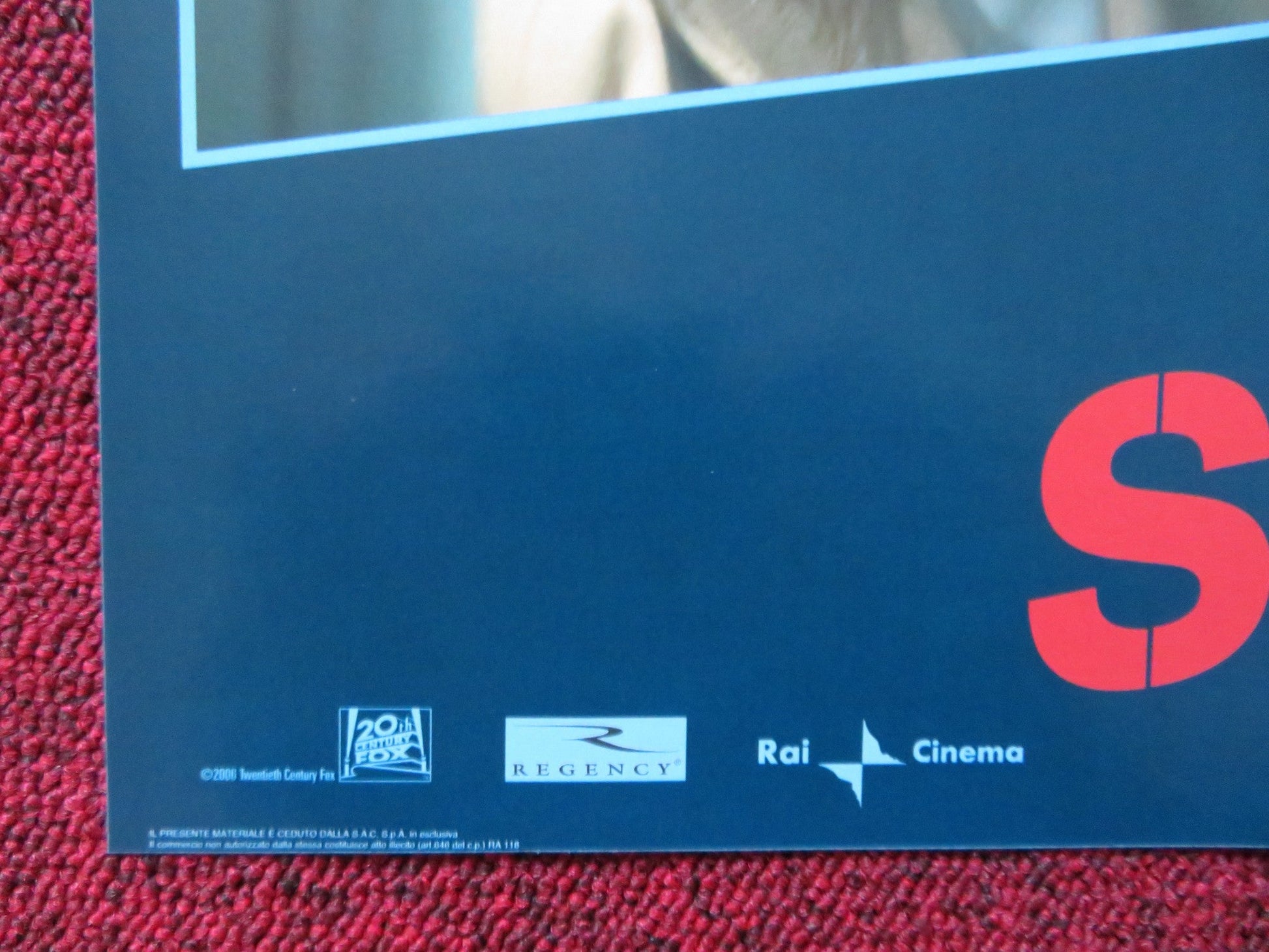 THE SENTINEL - C ITALIAN FOTOBUSTA POSTER MICHAEL DOUGLAS KIEFER SUTHERLAND 2006 Rendezvous Cinema Movie posters