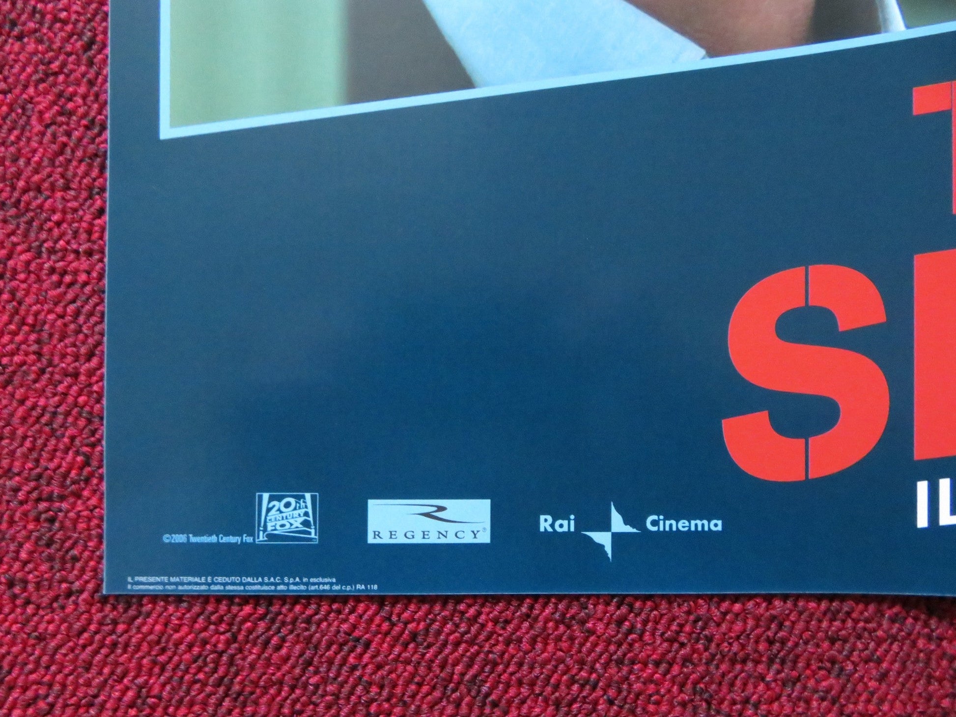 THE SENTINEL - D ITALIAN FOTOBUSTA POSTER MICHAEL DOUGLAS KIEFER SUTHERLAND 2006 Rendezvous Cinema Movie posters