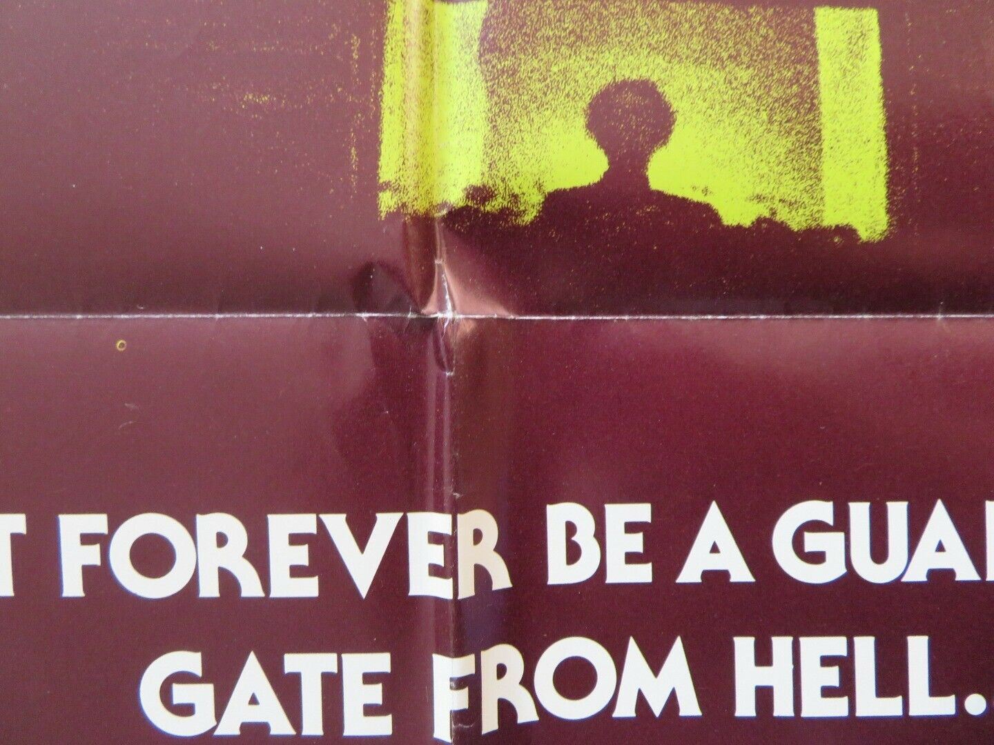 THE SENTINEL FOLDED US ONE SHEET POSTER MICHAEL WINNER CHRIS SARANDON 1977 Movie posters