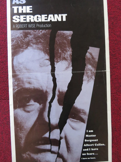 THE SERGEANT US INSERT (14"x 36") POSTER ROD STEIGER JOHN PHILLIP LAW 1968 Rendezvous Cinema Movie posters