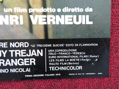 THE SERPENT - A ITALIAN FOTOBUSTA POSTER YUL BRYNNER HENRY FONDA 1973 Rendezvous Cinema Movie posters