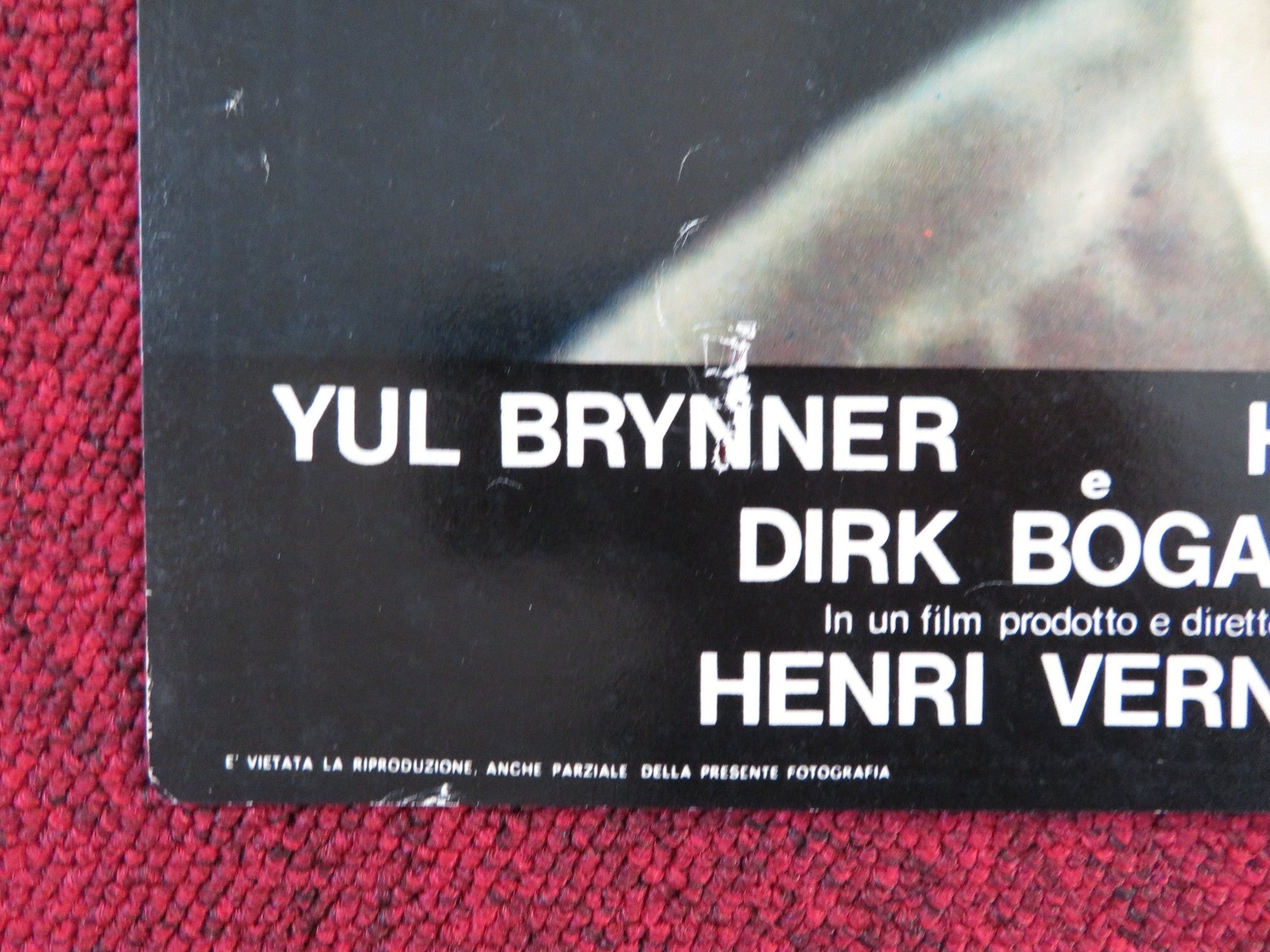 THE SERPENT - B ITALIAN FOTOBUSTA POSTER YUL BRYNNER HENRY FONDA 1973 Rendezvous Cinema Movie posters