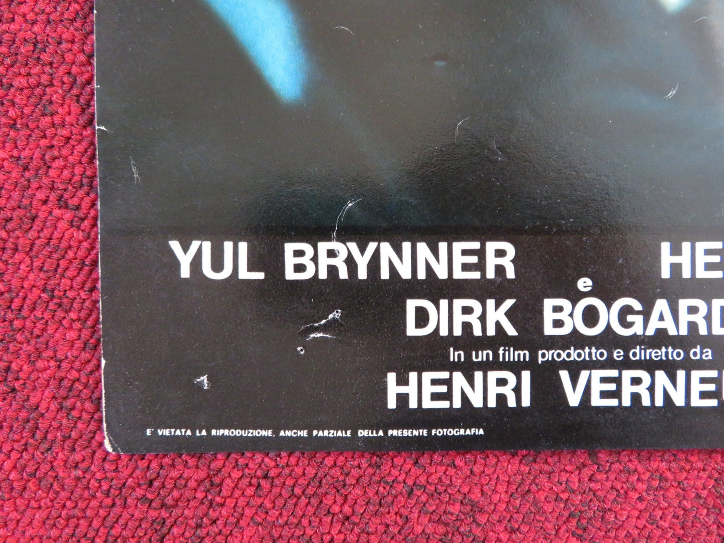 THE SERPENT - C ITALIAN FOTOBUSTA POSTER YUL BRYNNER HENRY FONDA 1973 Rendezvous Cinema Movie posters