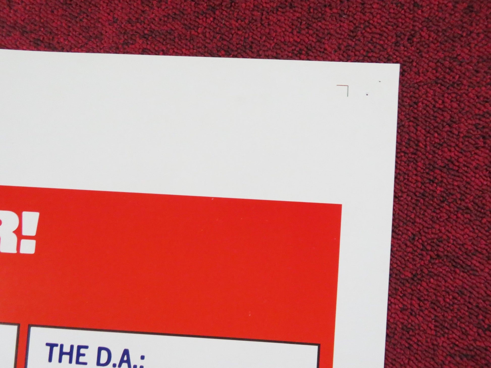 THE SEVEN MINUTES FOLDED US ONE SHEET POSTER WAYNE MAUNDER M. MCANDREW 1971 Rendezvous Cinema Movie posters