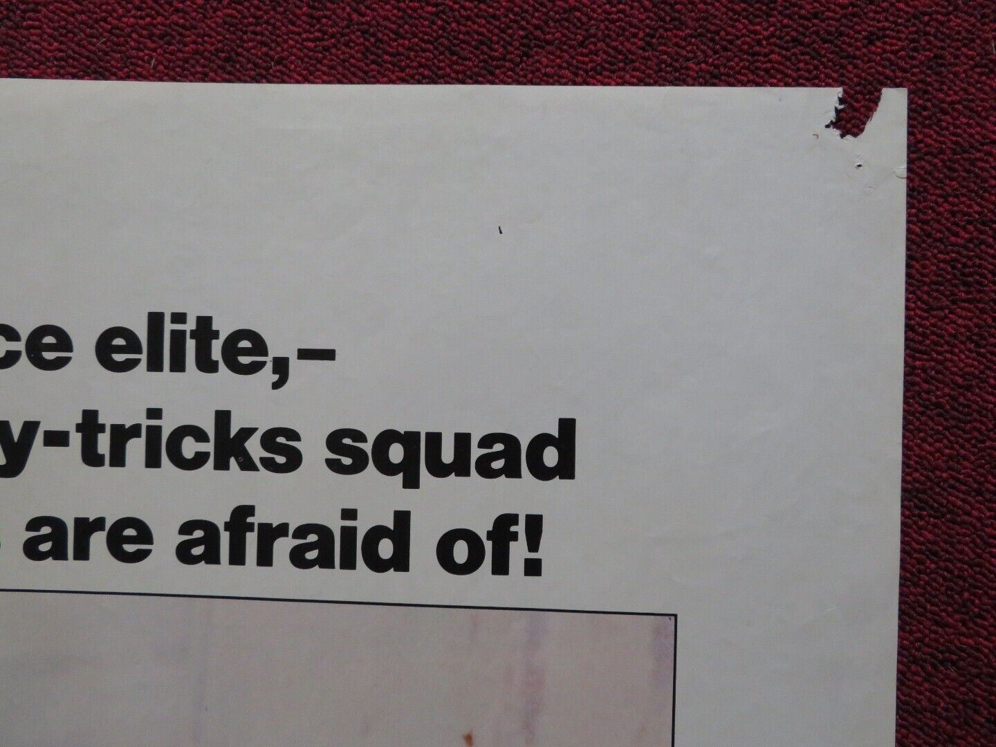 THE SEVEN - UPS US ONE SHEET POSTER ROY SCHEIDER VICTOR ARNOLD 1974 Movie posters