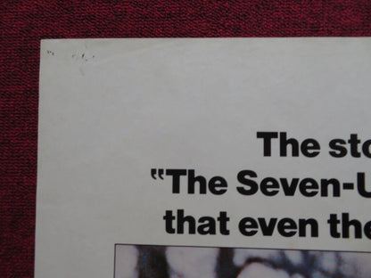 THE SEVEN - UPS US ONE SHEET POSTER ROY SCHEIDER VICTOR ARNOLD 1974 Movie posters
