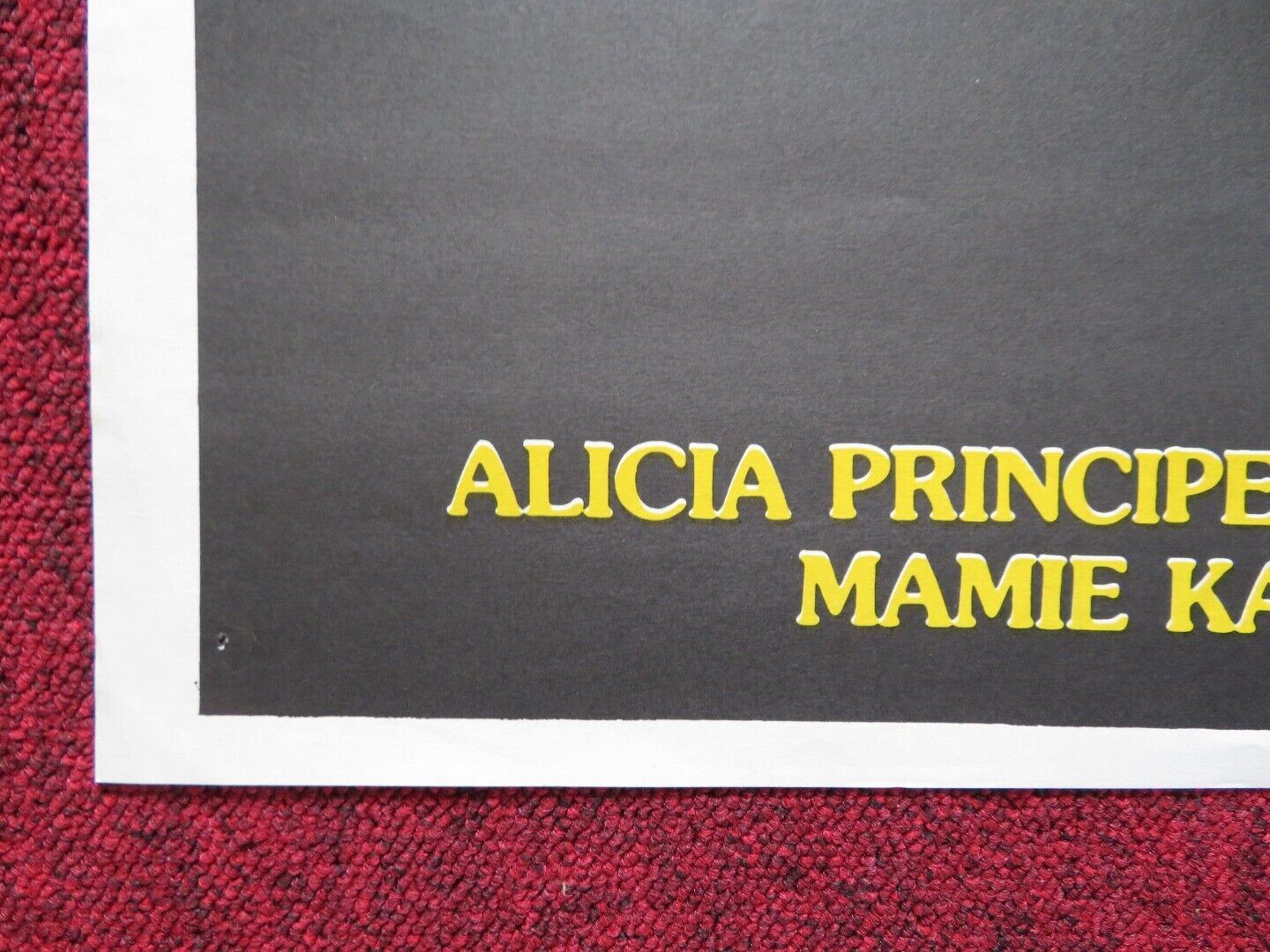 THE SEXUAL STORY OF O SPANISH ROLLED POSTER ALICIA PRINCIPE CARMENCARRION 1984 Movie posters