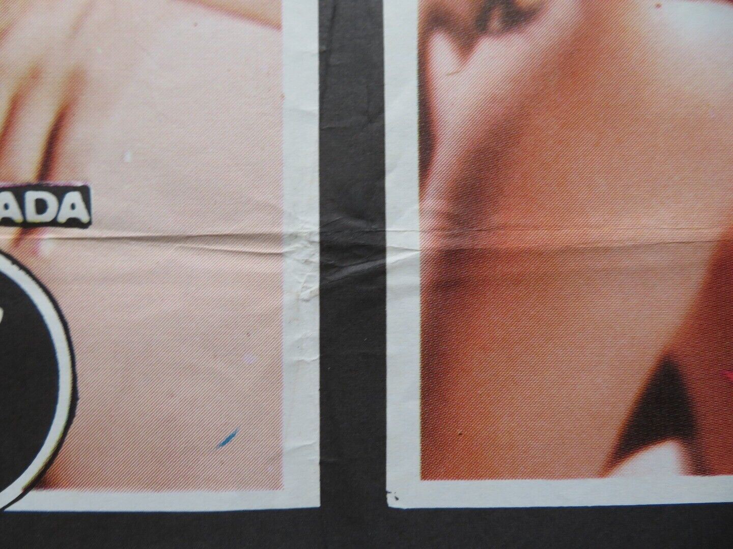 THE SEXUAL STORY OF O SPANISH ROLLED POSTER ALICIA PRINCIPE CARMENCARRION 1984 Movie posters